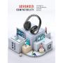 Mpow 059 Bluetooth Headphones Over Ear, Hi-Fi Stereo Wireless Headset, Foldable, Soft Memory-Protein Earmuffs, w/Built-in Mic Wired Mode, for Online Class, Home Office, PC/Cell Phones/TV