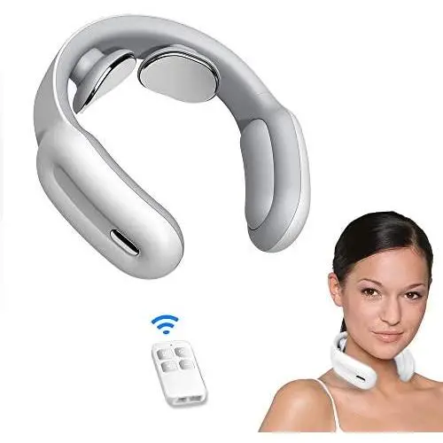 Neck Massager,Intelligent Portable Neck Massage with Heat Cordless,3 Modes 15 Levels Smart Deep Tissue Trigger Point Massage Use at Home,Outdoor,Office,Car Neck Massager,Intelligent Portable Neck Massage with Heat Cordless,3 Modes 15 Levels Smart Deep Tissue Trigger Point Massage Use at Home,Outdoor,Office,Car
