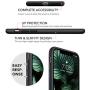 OuXul Case for iPhone X/iPhone Xs Liquid Silicone Gel Rubber Phone Case,iPhone X/iPhone Xs 5.8 Inch Full Body Slim Soft Microfiber Lining Protective Case（Black）