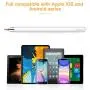 Stylus for iPad Pencil, MEKO 2 in 1 Universal Disc Stylus Touch Screen Pens for Apple/iPhone/Ipad pro/Mini/Air/Android/Microsoft/Surface and Other Touch Screens Bundle with 5 Replacement Tips-White Stylus for iPad Pencil, MEKO 2 in 1 Universal Disc Stylus Touch Screen Pens for Apple/iPhone/Ipad pro/Mini/Air/Android/Microsoft/Surface and Other Touch Screens Bundle with 5 Replacement Tips-White