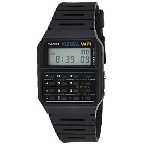 Casio Mens Vintage CA53W-1 Calculator Watch