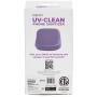 HoMedics UV-Clean Phone Sanitizer | Faster Than Any UV Sanitizer On The Market | Kills Up to 99.9% of Bacteria & Viruses at The DNA Level | Mercury and Chemical Free (Purple)