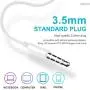 Earbuds 4 Pack Stereo Earphones with Microphone HiFi in Ear Earbud Headphones with Mic and Volume Control 3.5mm Plug Compatible Multiple Audio Devices 3.9 Ft White Earbuds 4 Pack Stereo Earphones with Microphone HiFi in Ear Earbud Headphones with Mic and Volume Control 3.5mm Plug Compatible Multiple Audio Devices 3.9 Ft White