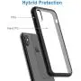 JETech Case for Apple iPhone Xs and iPhone X, Shock-Absorption Bumper Cover (Black)