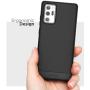 Encased Galaxy Note 20 Ultra Case (Thin Armor) Ultra Slim Flexible Grip Phone Cover (Samsung Note 20 Ultra) Black