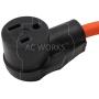 AC WORKS 6-50 Welder Adapter (L14-30 30A 4-Prong Locking to 6-50)