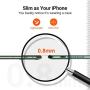 TORRAS Crystal Clear iPhone 11 Pro Case, [Anti-Yellowing] Soft Silicone Shockproof Thin Cover Slim Gel Phone Cases for iPhone 11 Pro 5.8 inch, Midnight Green