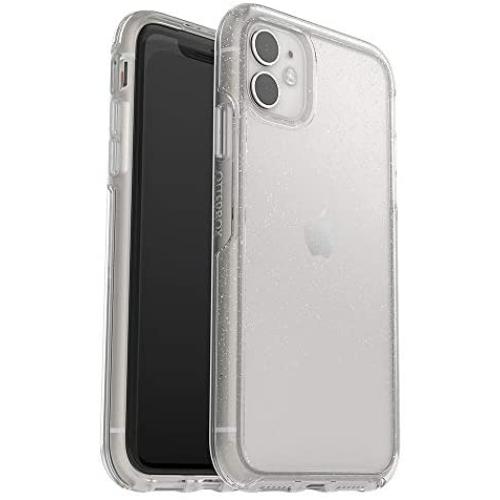 OtterBox Symmetry Clear Series Case for iPhone 11 – Stardust (Silver Flake/Clear)