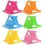 COOLOO Adjustable Cell Phone Stand for Desk, 6 Pack Smartphone Tablet Stand, Universal Foldable Multi-Angle Pocket Desktop Mobile Phone Holder (Multi-Colored) COOLOO Adjustable Cell Phone Stand for Desk, 6 Pack Smartphone Tablet Stand, Universal Foldable Multi-Angle Pocket Desktop Mobile Phone Holder (Multi-Colored)