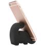 Plinrise Animal Desk Phone Stand, Update Dinosaur Silicone Office Phone Holder, Creative Phone Tablet Stand Mounts, Size:1.3" X 3.1" X 2.8"(Black)