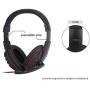 FNSHIP 3.5mm Wired Over-head Stereo Headband Gaming Headset Headphone with Mic Microphone Volume Control for SONY PS4 PC Tablet Laptop Smartphone