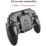 Newseego Mobile Game Controller, [Upgrade] 6 Finger Operation Phone Controller Gamepad with L1R1 Trigger for Shooter Sensitive and Aim Trigger Controller Joysticks for Android & iOS for Knives Out