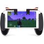 RONSHIN Mobile Gaming Controller,Mobile Phone Game Controller for PUBG Mobile Trigger Aim Button L1R1 Shooter Joystick for iPhone Android Phone Gifts for Kids Black