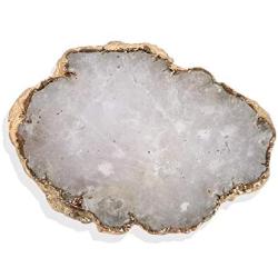 Crystal Phone Grip & Stand: Clear Druzy Healing Natural Stone Crystal Phone Accessory