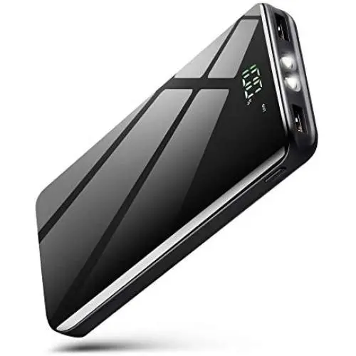 Power Bank 25000mAh Portable Charger Compact 2 Ports Ultra High Speed Battery Pack Phone Charger Backup Battery with Intelligent LCD Compatible with iPhone,Samsung,Tablet and More Power Bank 25000mAh Portable Charger Compact 2 Ports Ultra High Speed Battery Pack Phone Charger Backup Battery with Intelligent LCD Compatible with iPhone,Samsung,Tablet and More