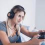 VoltEdge TX40 Game & Go Headset for PC, Xbox One, Playstation 4, Ultra Comfortable, Retro Design