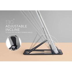 Slim-Pro Stand by Amusent-Ultra Slim Portable Phone Stand, Kickstand, Pocket Size-Foldable, Adjustable, Multi-Angle, Compatible w/iPhone, Smartphones & Tablets (London)
