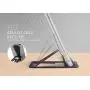Slim-Pro Stand by Amusent-Ultra Slim Portable Phone Stand, Kickstand, Pocket Size-Foldable, Adjustable, Multi-Angle, Compatible w/iPhone, Smartphones & Tablets (London)