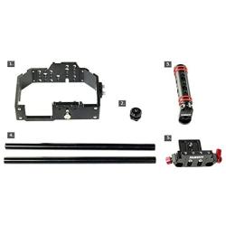 FILMCITY Camera Cage for Panasonic Lumix GH4 / GH3 and Sony A7 / A7r / A7s (FC-A7G34) | Cage with Top Handle and Accessories