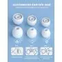 Earbuds, Vogek Tangle-Free Flat Cord Ergonomic in-Ear Headphones with Dynamic Crystal Clear Sound, Earphones with S/M/L Eartips Compatible with Samsung, Android Phone and More (Blue) Earbuds, Vogek Tangle-Free Flat Cord Ergonomic in-Ear Headphones with Dynamic Crystal Clear Sound, Earphones with S/M/L Eartips Compatible with Samsung, Android Phone and More (Blue)