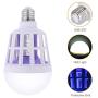 SUNNEST Bug Zapper, 2 in 1 Mosquito Killer Lamp Bug Zappers Light Bulb, Electronic Insect & Fly Killer for Home Kitchen Indoor Outdoor Patio Backyard - 110V E26/E27