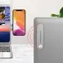 SUNTAIHO Side Mount Clip on Monitor Magnetic Laptop Stand with Phone Holder Computer Expansion Bracket for iPhone Smartphone Cellphone Fixed Flat and Slim Portable SUNTAIHO Side Mount Clip on Monitor Magnetic Laptop Stand with Phone Holder Computer Expansion Bracket for iPhone Smartphone Cellphone Fixed Flat and Slim Portable