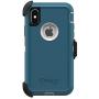 Otterbox Defender Series Screenless Edition Case for Iphone Xs & Iphone X - Retail Packaging - Big Sur (Pale Beige/Corsair)
