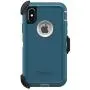 Otterbox Defender Series Screenless Edition Case for Iphone Xs & Iphone X - Retail Packaging - Big Sur (Pale Beige/Corsair)