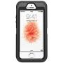 OtterBox Defender Series Case for Apple iPhone 5/5s/SE - Retail Packaging - Black