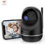 Victure Dualband 2.4Ghz and 5Ghz 1080P WiFi Camera Baby Monitor,FHD Wireless Security Camera with Motion Detection, Pan Tilt, 2-Way Audio, Night Vision