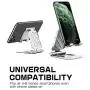 SUPCASE Desk Counter Table Cell Phone Stand Holder Phone Dock Cradle Adjustable Multi Angle Compatible with iPhone 11 Pro Xs Xs Max X Xr 7 8 & Android Smartphone (Silver) SUPCASE Desk Counter Table Cell Phone Stand Holder Phone Dock Cradle Adjustable Multi Angle Compatible with iPhone 11 Pro Xs Xs Max X Xr 7 8 & Android Smartphone (Silver)