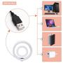 OSPUORT Ring Light with Stand, Phone Selfie Tripod for iPhone, Two LED Ring Lights, 10 & 6 Inches, Cell Phone Holder for Live Stream (Upgraded) Suitable for Makeup、YouTube Video、Photography、Live