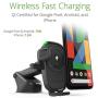 iOttie Wireless Car Charger Easy One Touch Wireless 2 Qi Charging Dashboard Phone Mount for iPhone, Samsung Galaxy, Huawei, LG, Smartphones