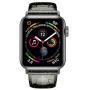 iiteeology Compatible with Apple Watch Band 38mm 40mm, Women Glitter Soft Silicone Sports iWatch Band Strap for Apple Watch Series 5/4/3/2/1 (38mm 40mm Black/Gold)