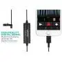 Movo LV1-DI Digital Lavalier Omnidirectional Clip on Microphone for iPhone with MFi Certified Lightning Connector Compatible with iPhone, iPad, iPod, iOS Smartphones and Tablets Movo LV1-DI Digital Lavalier Omnidirectional Clip on Microphone for iPhone with MFi Certified Lightning Connector Compatible with iPhone, iPad, iPod, iOS Smartphones and Tablets