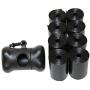 Originalpetbags 120, 270 Easy Open with Dispenser, Thick & Strong Leak-Proof Poop Bags Dog Waste Large and Longer Each Bags Measures 13.25" x 9". Made in USA