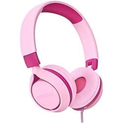 Mpow CHE1S Kids Headphones, Wired Headphones for Kids Teens, Lightweight Children On-Ear Headset with Soft Earpads, Foldable Headphone for Cellphones, Tablets, Smartphones, Laptop, Computer