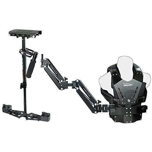 Flycam HD-3000 Stabilizer with Galaxy Dual Arm & Body Vest Steadycam System (GLXY-AV-HD-3) For Video DSLR Cameras | Free Accessories