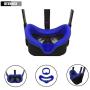 Devansi VR Eye Silicone Cover & Eye Pad for Oculus Quest Eye Cushion Cover Sweatproof Lightproof