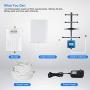Cell Phone Signal Booster 4G LTE T-Mobile AT&T Cell Phone Booster Amplifier ATT Mobile Signal Booster 700Mhz Band 12/17 US Cellular Signal Repeater for Home - No More Dropped Calls for Remote Area