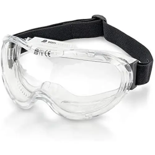 Neiko 53875B Protective Safety Goggles Eyewear with Wide-Vision, ANSI Z87.1 Approved | Adjustable & Lightweight Neiko 53875B Protective Safety Goggles Eyewear with Wide-Vision, ANSI Z87.1 Approved | Adjustable & Lightweight