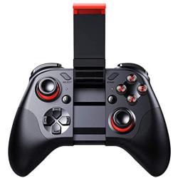 SEMSA Bluetooth Wireless Video Game Controller - Gamepad Gaming Joystick with Holder Remote Control for Android, Mobile Smart Phone, OS, Samsung Gear VR, Tablet, PC, TV Box, Laptop, Steam Games