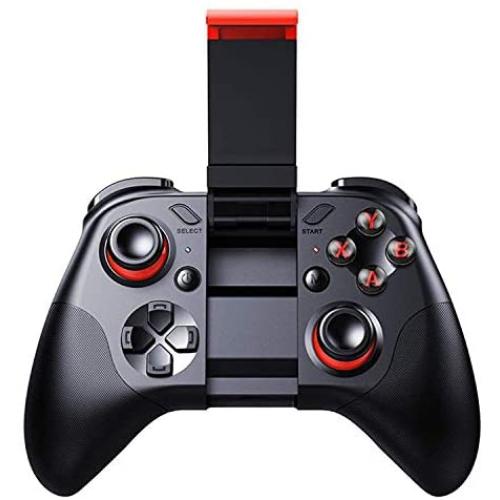 SEMSA Bluetooth Wireless Video Game Controller - Gamepad Gaming Joystick with Holder Remote Control for Android, Mobile Smart Phone, OS, Samsung Gear VR, Tablet, PC, TV Box, Laptop, Steam Games