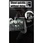 Mobile Game Controller for PUBG/Call of Duty/Fortnite Gaming Grip L1 R1 Portable Phone Trigger Joystick Gamepad for 4-6.5 inches iOS & Android Phone