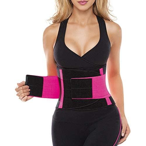 SHAPERX Women Waist Trainer Belt Waist Trimmer Slimming Belly Band Body Shaper Sports Girdles Workout Belt