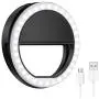 (Upgraded Version) Selfie Ring Light, Rechargeable Clip-on Selfie Fill Light, with 33LEDs Cell Phone Camera Photography Video Lighting for iPhone, Samsung, Android Smartphones(Black) (Upgraded Version) Selfie Ring Light, Rechargeable Clip-on Selfie Fill Light, with 33LEDs Cell Phone Camera Photography Video Lighting for iPhone, Samsung, Android Smartphones(Black)
