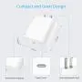 USB C Charger, 18W PD Charger Fast Wall Charger with 5ft USB C to Lightning Cable, USB C Wall Charger Compatible with iPhone 11 Xs Max XR X 8 Plus iPad Pro,Galaxy S10/S9/S8,Note 9/8, Pixel 4/3/2/XL