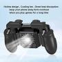 SONGVEN Mobile Controller & Cooling Fan & Battery for PUBG Mobile Game Controller Joystick Mobile Gaming Trigger for Android Controller Mobile Gamepad Phone Game Controller Joypad (2000 mAh)