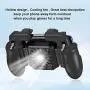 SONGVEN Mobile Controller & Cooling Fan & Battery for PUBG Mobile Game Controller Joystick Mobile Gaming Trigger for Android Controller Mobile Gamepad Phone Game Controller Joypad (2000 mAh)