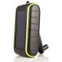 Solar Charger Hand-Crank Portable, 10000 mAh Solar Power Charger, 2020 Edition, Dual USB Output , LED Flashlight, 3 Power Modes, Mobile Phone Charger Waterproof for Indoor  Outdoor (Black)